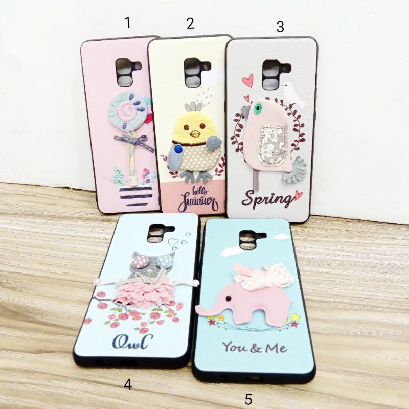 Sofcase Case Korea 3D Samsung A8 plus
