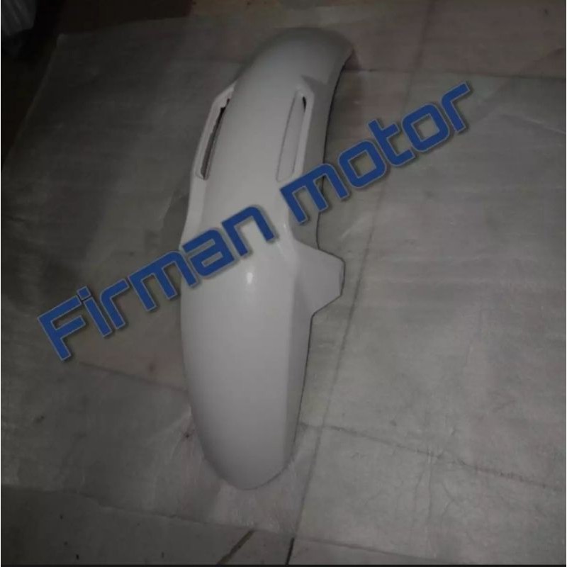 spakbor depan Satria Fu injeksi Satria Fu di putih