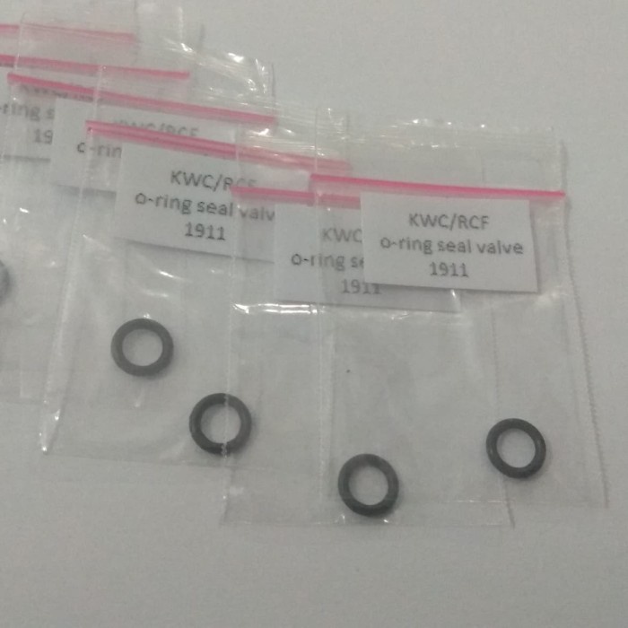 Pakaian-Softgun- Seal Valve Fn 1911 Co2 Kwc Rcf. O-Ring -Baju-Rompi-Celana-Airsoft.