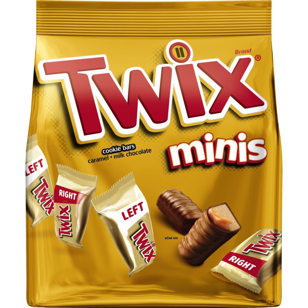 

TWIX Caramel Minis Size Chocolate Cookie Bar | Sharing Size 9.7oz | Product of USA