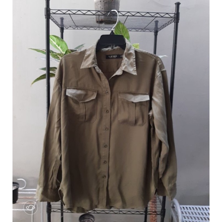 PRL Army Green Shirt