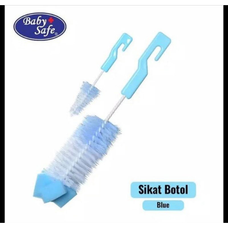 Baby Safe Sikat Pembersih Botol BD37-1/Bottle Brush Baby Safe