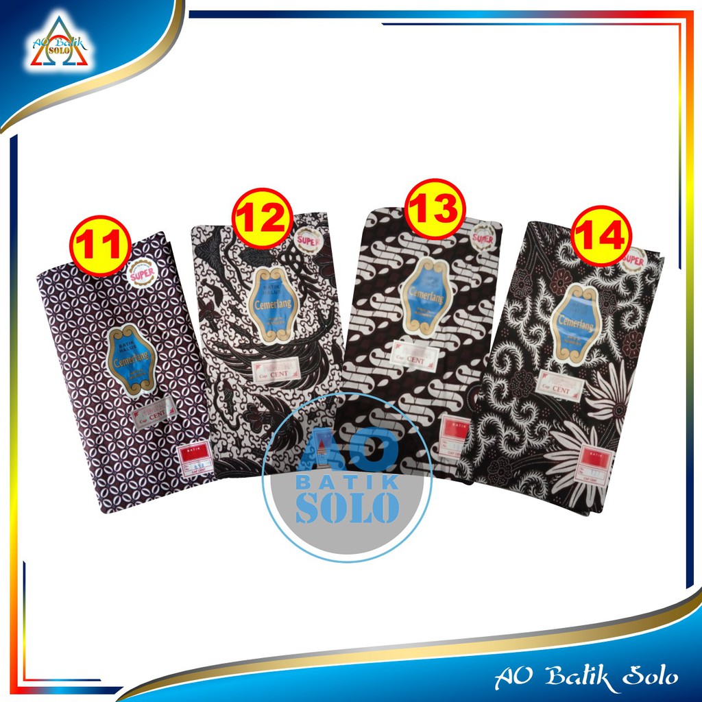 Kain Batik Kain Jarik, Jarik Batik CEMERLANG Batik Kain, Batik Putih, Kain Panjang-3