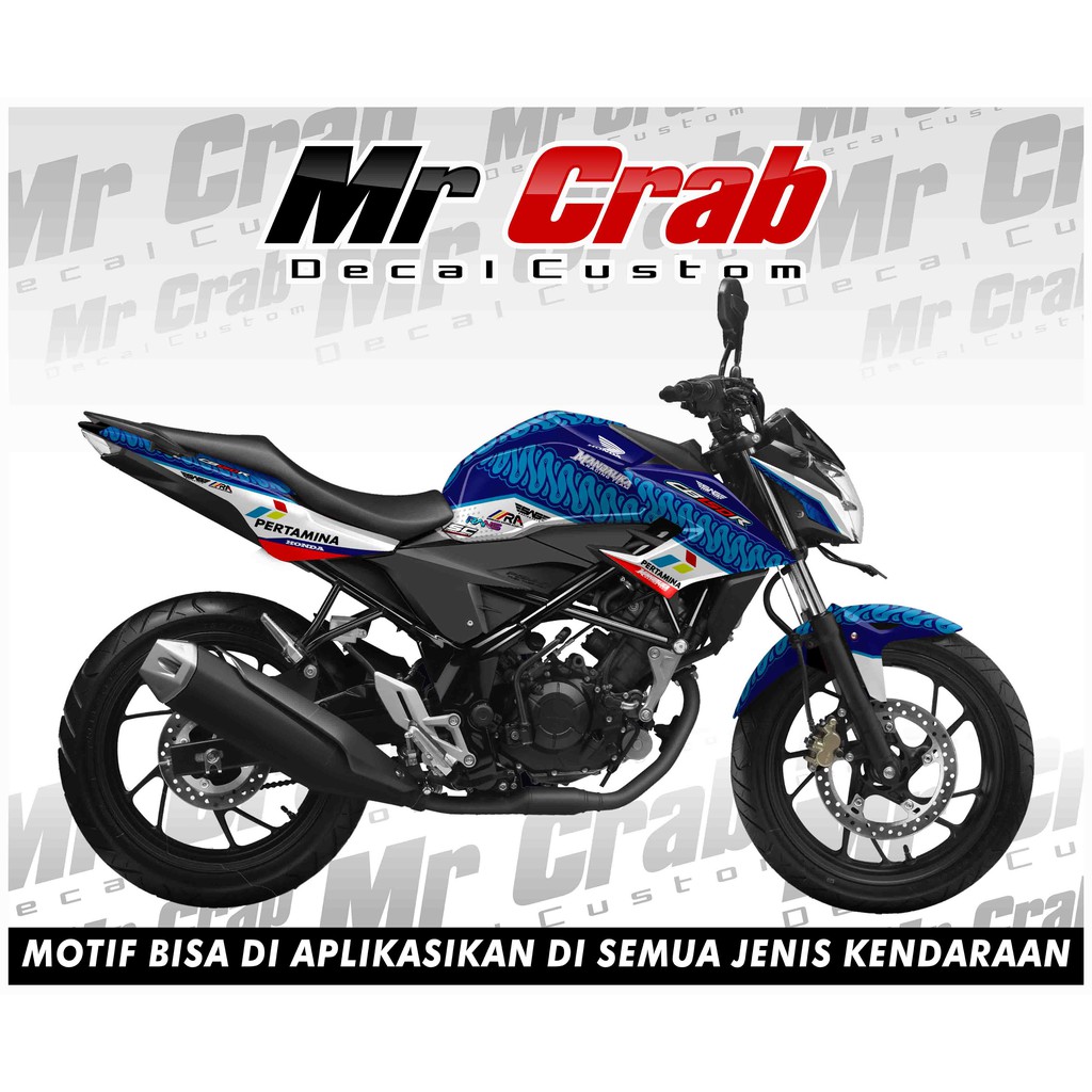 decal cb150r mandalika racing / striping mandalika racing team