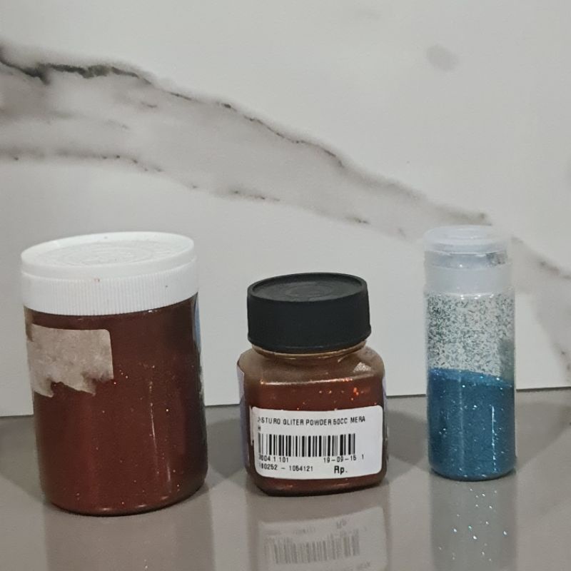 Take all Bubuk Glitter bahan kerajinan glitter merah glitter biru