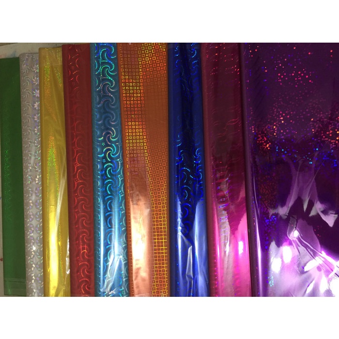 

jual kertas kado hologram / kilap / plastik
