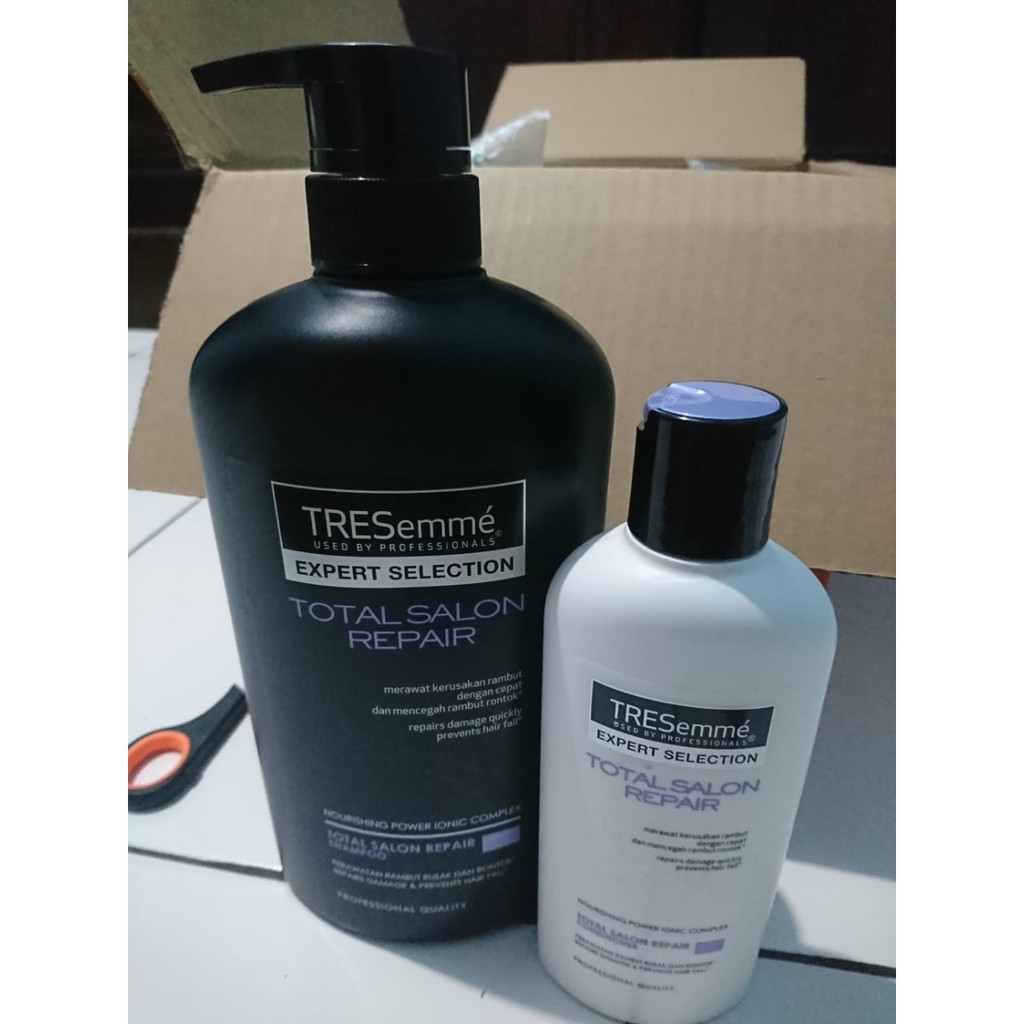 TRESEMME TOTAL SALON REPAIR SHAMPO 670ML + TRESEMME CONDITIONER 170ML
