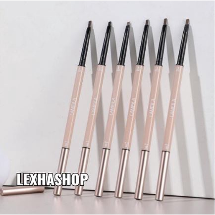 Lameila Pensil Alis Double Heads Eyebrow 6 Warna Waterproof DJ 835