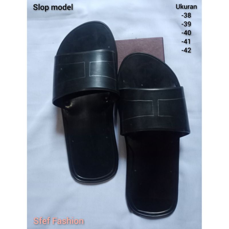 sendal sandal karet ban dewasa cewe cowo pria wanita tradisional terompah trompah