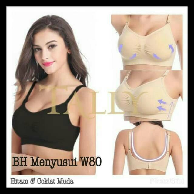 Pakaian dalam/Bh wanita /Bra BH Hamil Menyusui Maternity Bra Seamless Lembut Tally W80