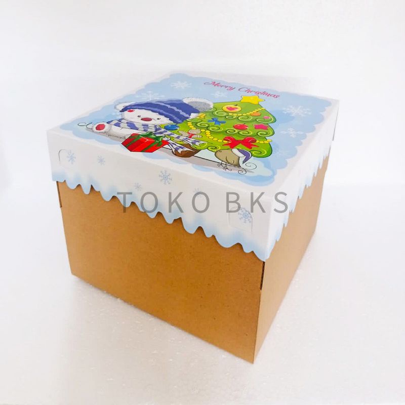 

BOX CHRISTMAS UK 22X22X18