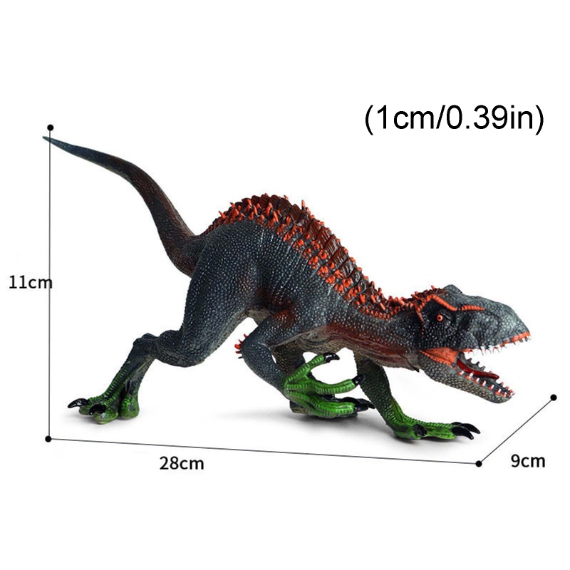 Mary Dinossauro Jurassiced Indominus Tyrannosaurus Rex Figure Model Dinosaurus Mainan Anak