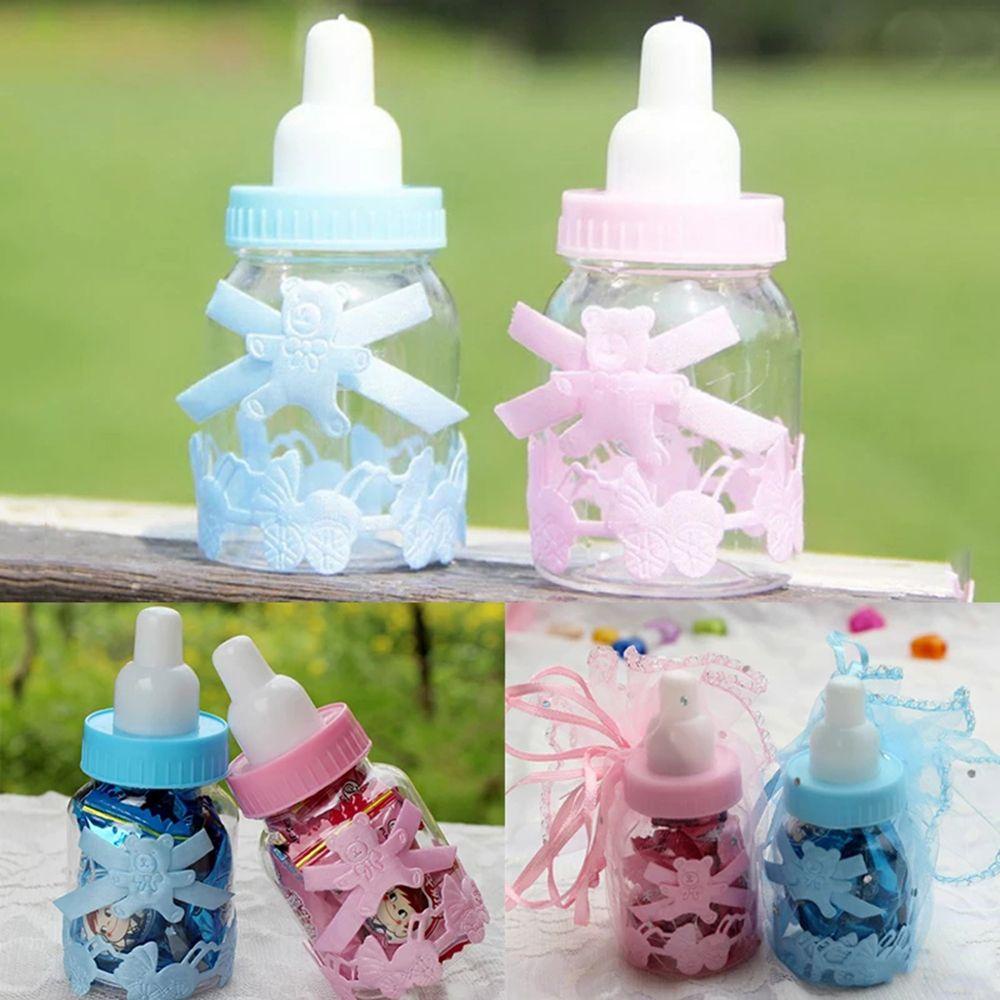 Suyo Kotak Permen Bentuk Botol Susu Transparan Untuk Baby Shower