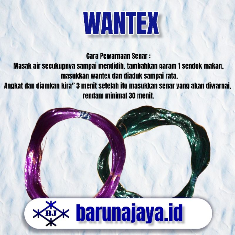 Wantex Pewarna Senar dan Jaring Merk Hosana