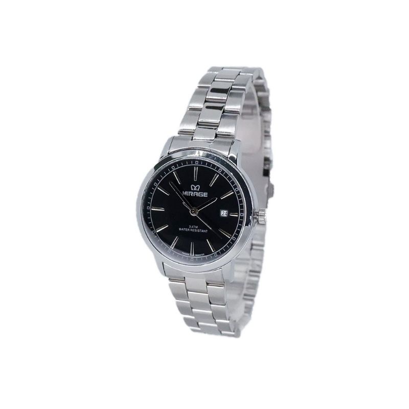 SS.id READY JAM TANGAN MIRAGE ORIGINAL TALI RANTAI SILVER.