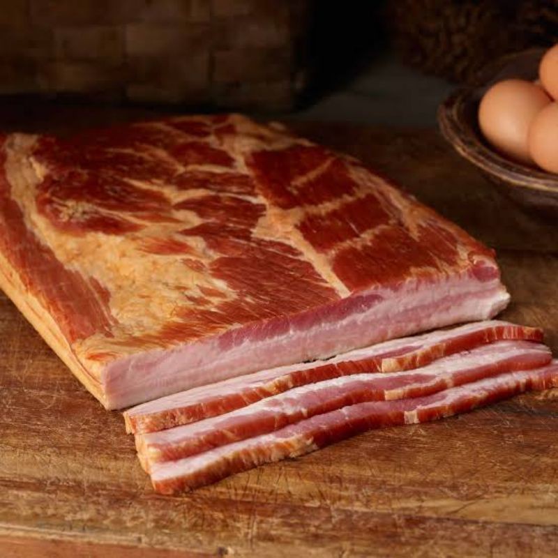 Bacon Babi Asap / Samchan Babi Asap / Smoked Bacon Babi