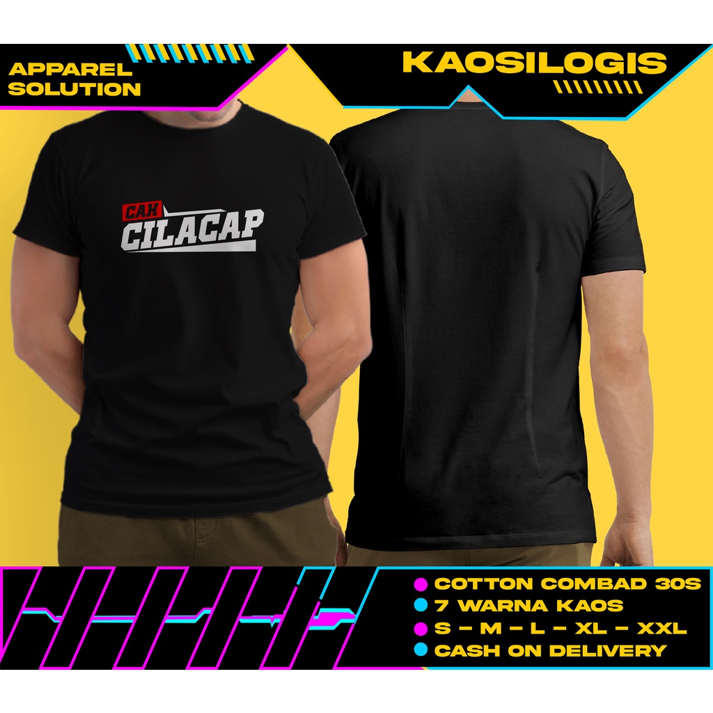 Kaos Cah Cilacap Ngapak Jateng Gayeng Distro - Kaosilogis