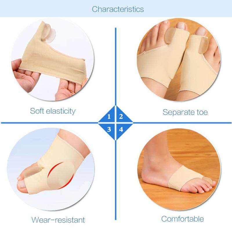 1 Pasang Sleeve Korektor Tulang Jempol Bunion Hallux Orthotics Kaki Corrector Bunion Hallux Orthotic Insole