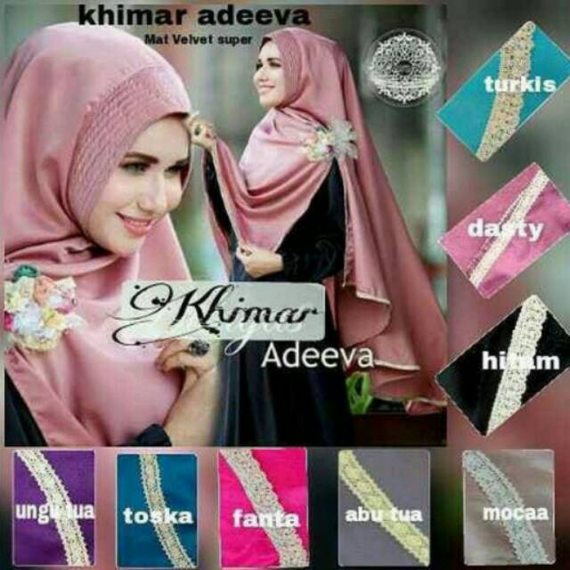 Hijab jilbab khimar adeeva