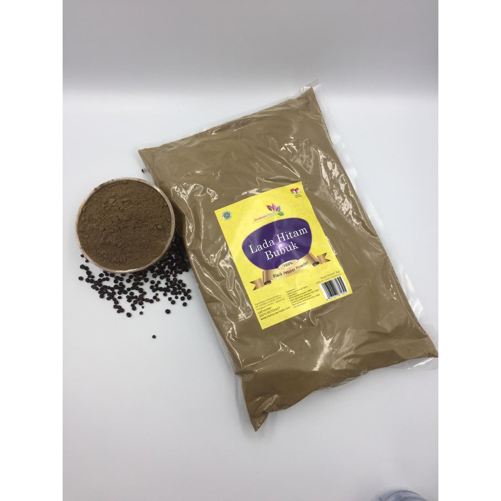 LADA HITAM BUBUK/BLACK PEPPER POWDER 1 KG