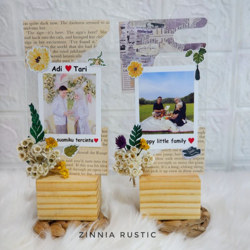 Kado Unik Akrilik Kado Ulang Tahun cewek cowok kado wisuda Wedding Anniversary