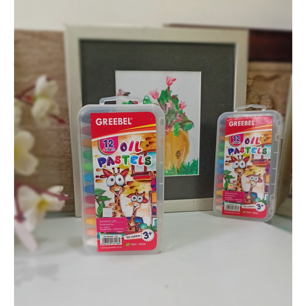 

CRAYON OIL PASTEL 12 COLOURS