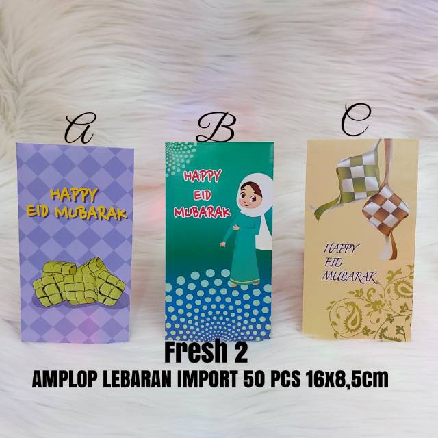 

Amplop lebaran L import bahan GLOSY/ Angpao lebaran import #