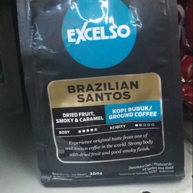 

excelso brazilian santos 200gram