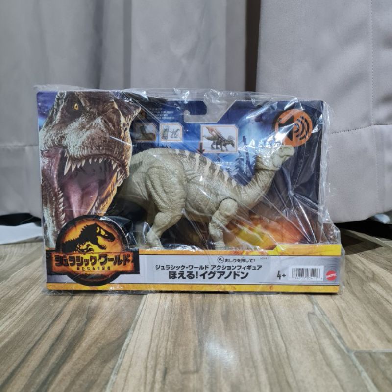 Jurassic World Dominion Iguanodon Roar Strikers Mattel
