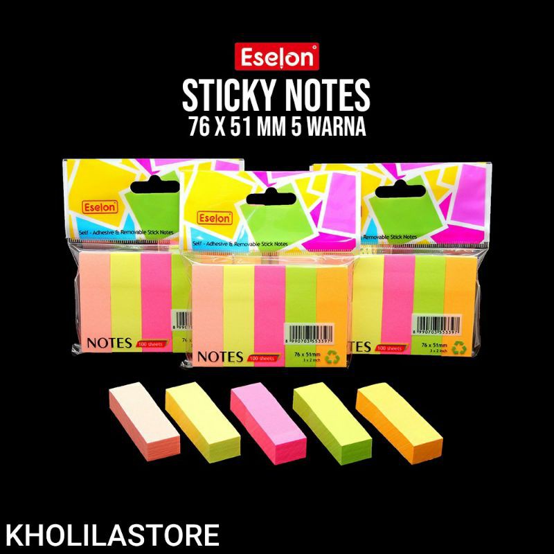 

Sticky Notes / Stick Note Eselon 76 × 51MM