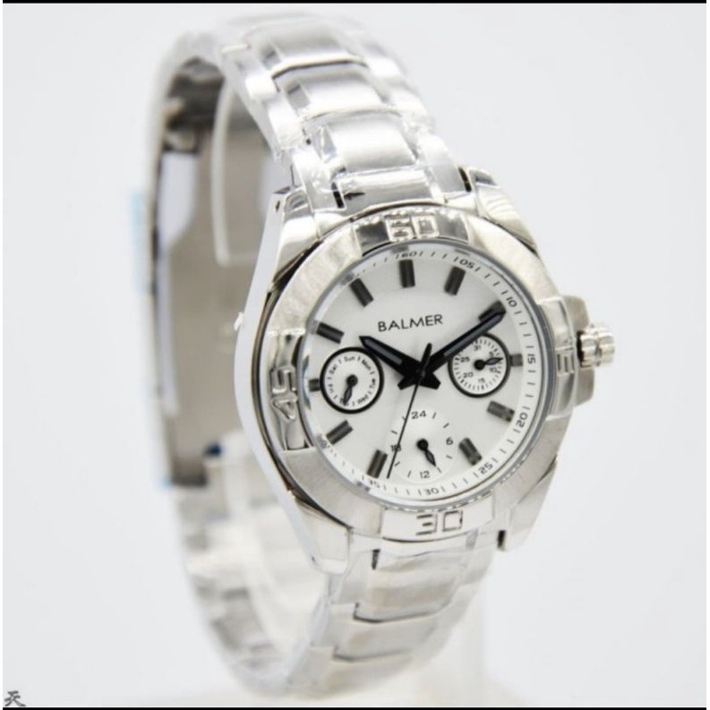 JAM TANGAN WANITA BALMER 7928 FULL SILVER ORIGINAL GARANSI RESMI