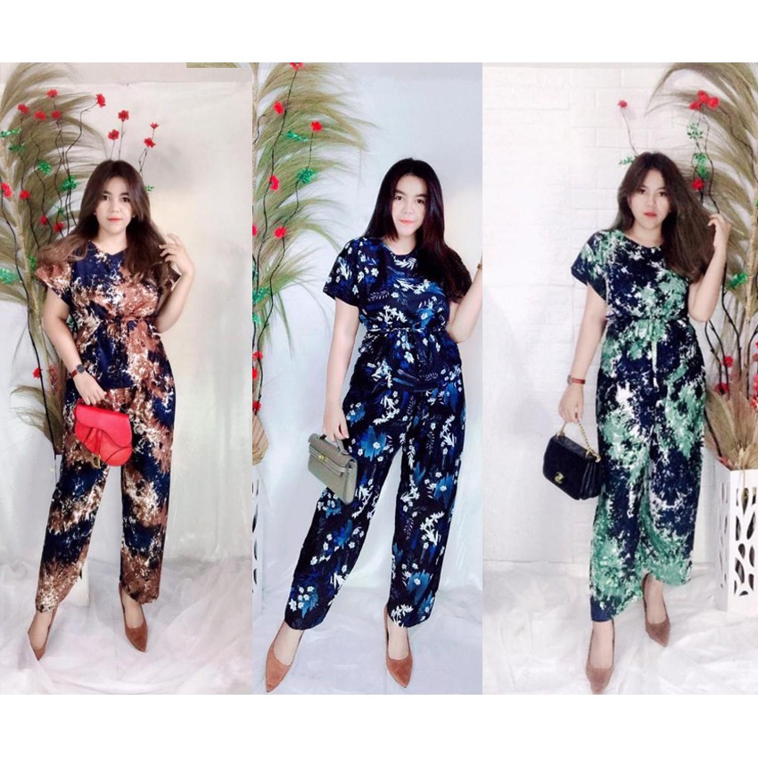 Sweet Honey ~ Baju Setelan Tiedye Panjang Bali Piyama Babydoll One Set Tie Dye Grosir Murah