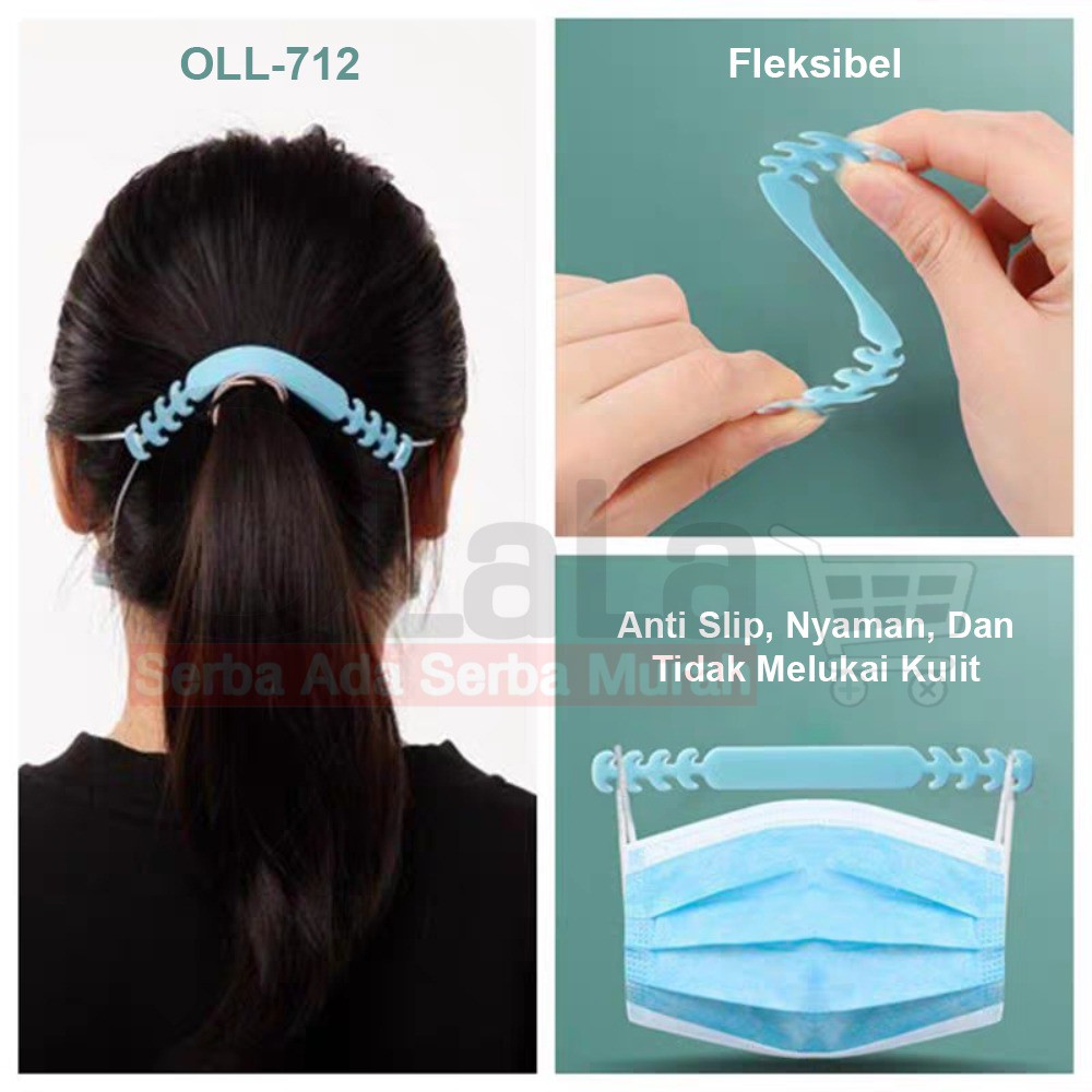 Pengait Kaitan Penahan Tali Masker Surgical OLL-712