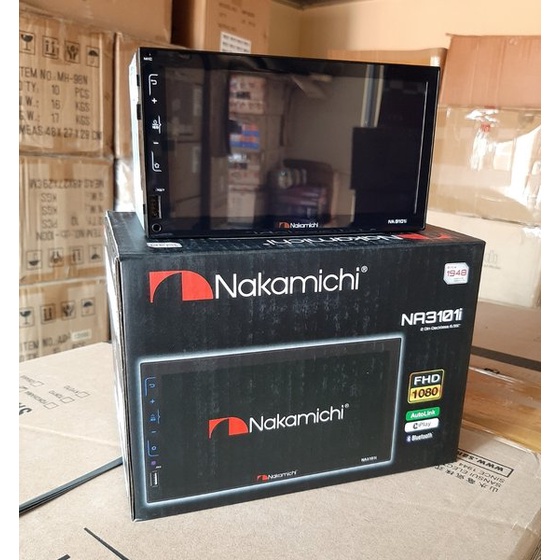 Nakamichi NA3101i Head Unit Deckless Nakamichi NA 3101i Panel Glass Avanza innova Calya Sigra