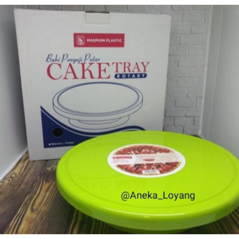 meja putar dekorasi kue tart / meja putar kue / meja dekorasi cake tray