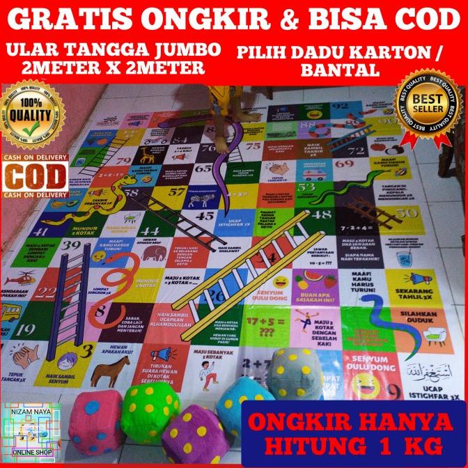 ULAR TANGGA RAKSASA JUMBO 2X2 METER