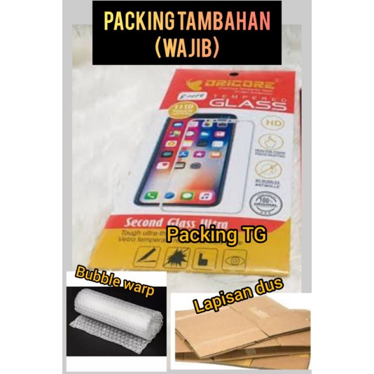 

bubble warp packingan TG tambahan lapisan dus