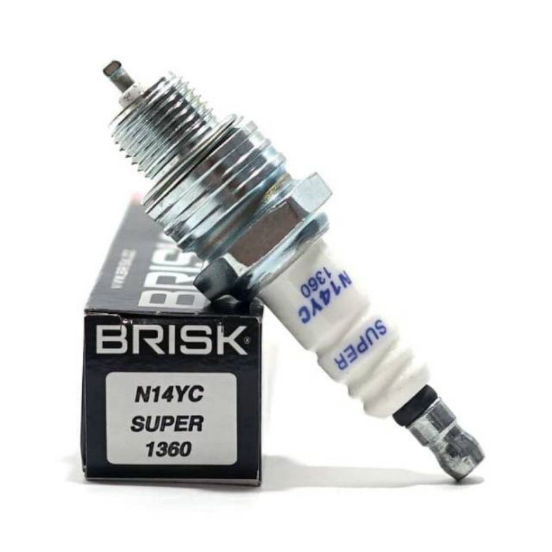 Busi Racing Brisk Copper Ready Nmax,Aerox,Pcx,Vario,Beat,Mio,Satria Fu,Ninja,Vixion,R15,Cbr150r Dll