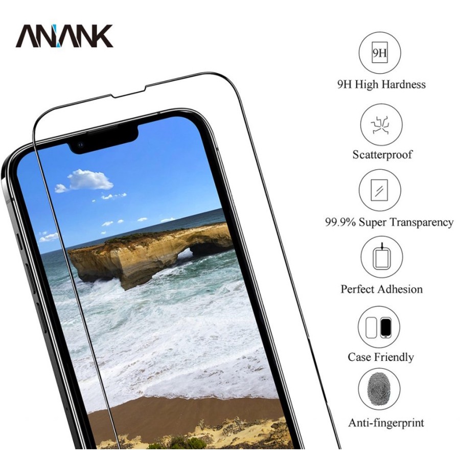 Anank 2.5D Reinforced Edge Glass for iPhone 13/ Mini/ Pro/ Pro Max