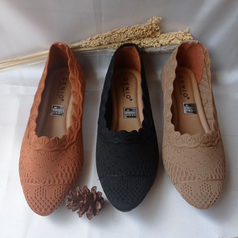 Sepatu Rajut Genio Wanita E-52