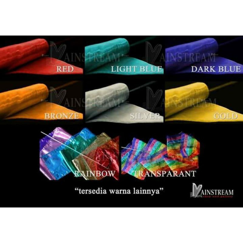 

Long Ribbon / Pita Panjang untuk Menari /Twirling Ribbon