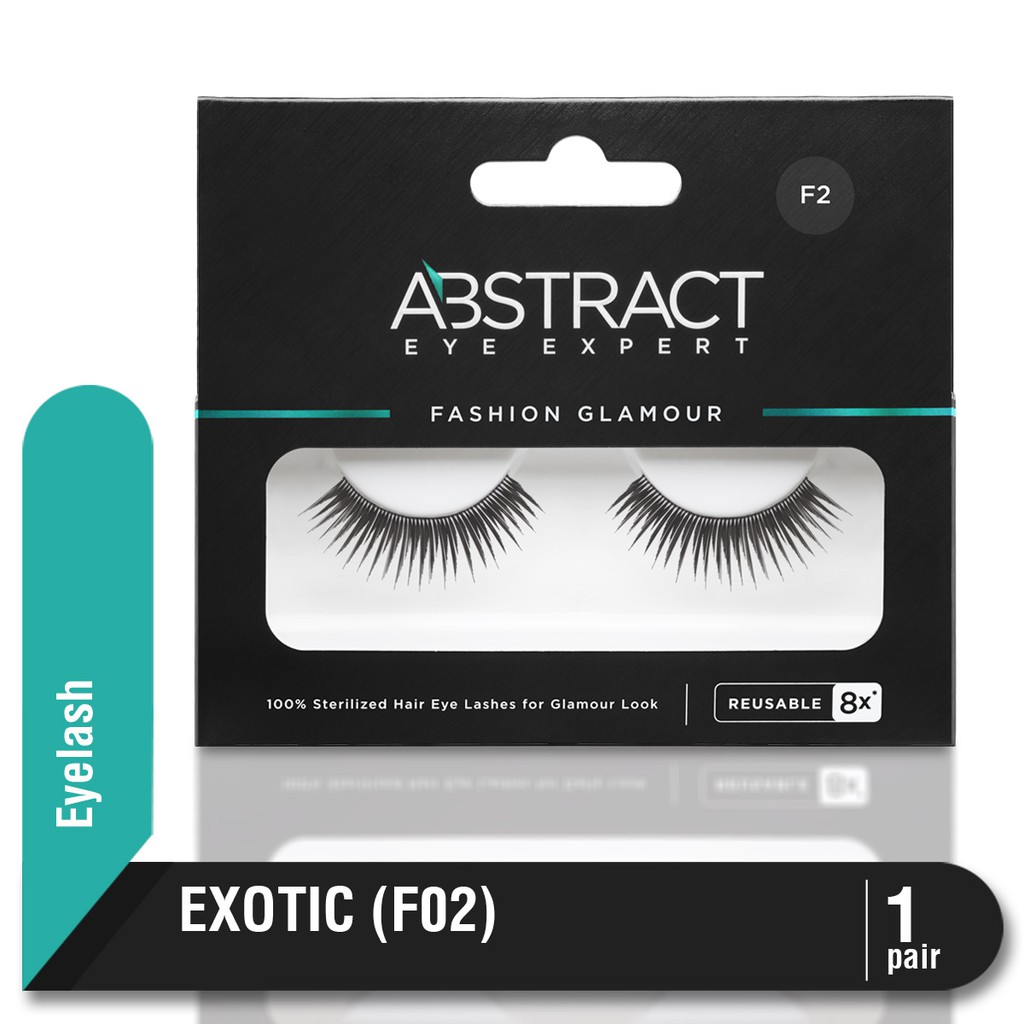 Abstract Eyelash Fashion Glamour F02 Exotic