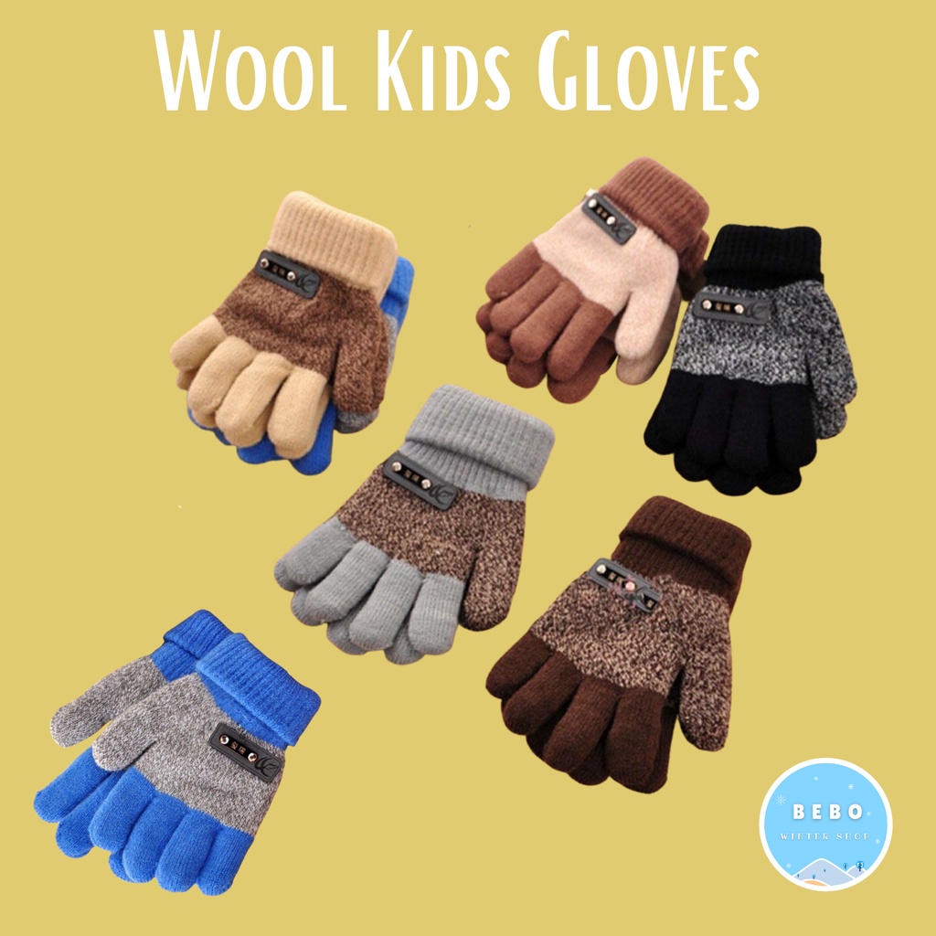 Sarung Tangan Rajut anak musim dingin winter gloves kids baby