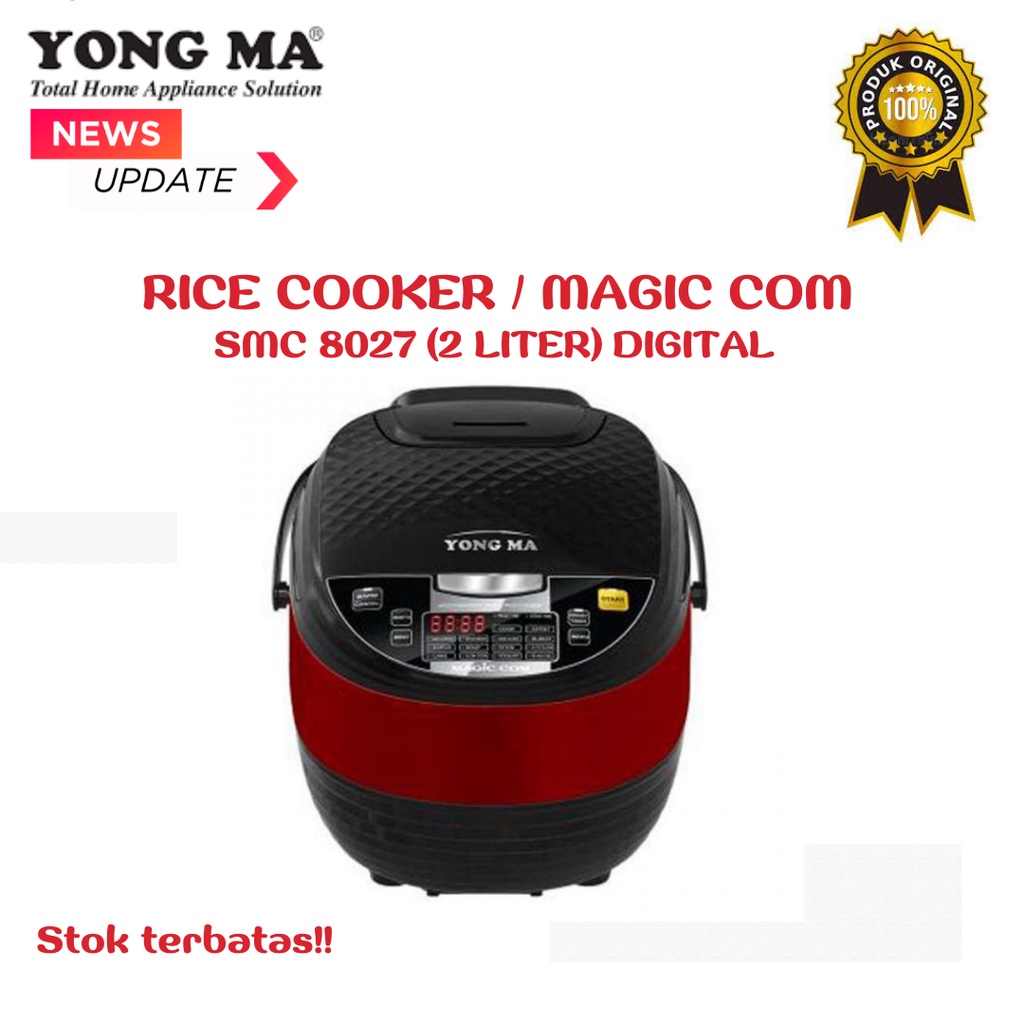MAGIC COM YONG MA SMC 8027 DIGITAL (2 LITER )