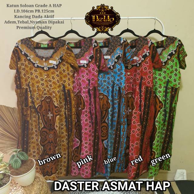 DASTER ASMAT HAP #BATIK