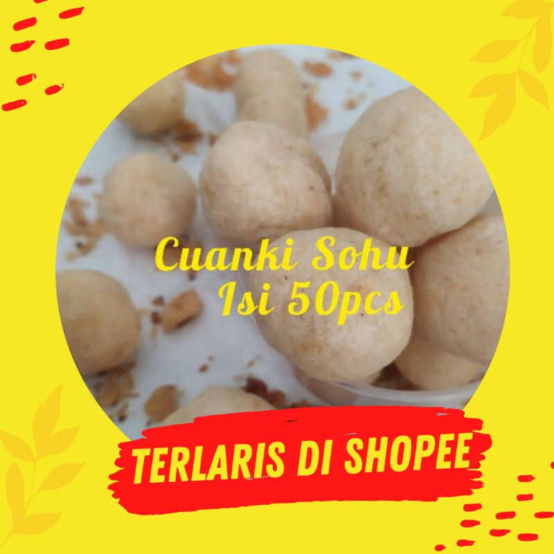 

CUANKI SOHU KHAS GARUT Toping Baso Aci ISI 25pcs dan 50pcs