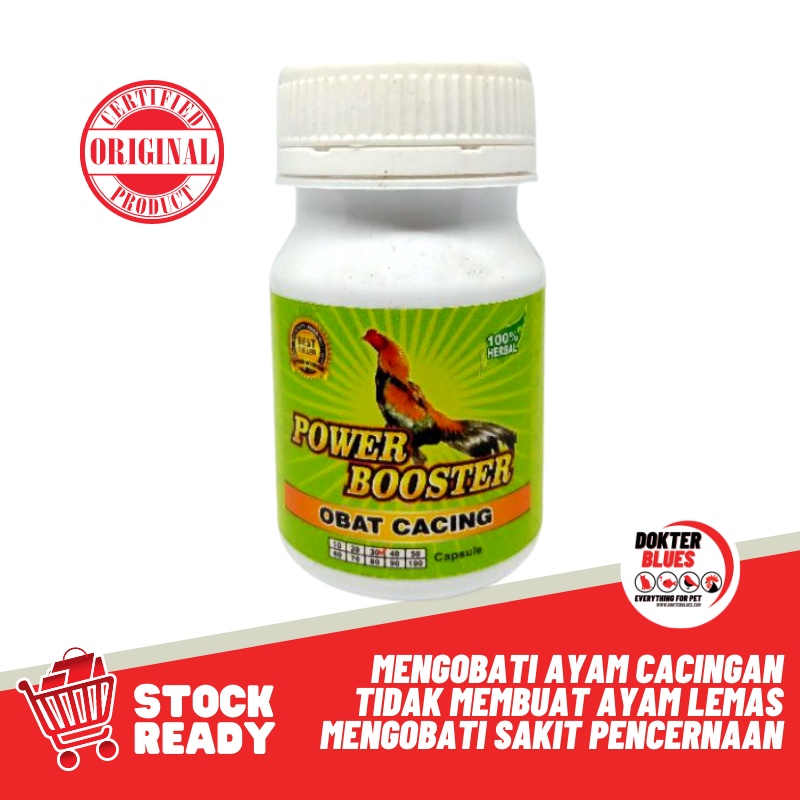 Obat Cacing Ayam BOOSTER Obat Herbal Mengobati Ayam Cacingan