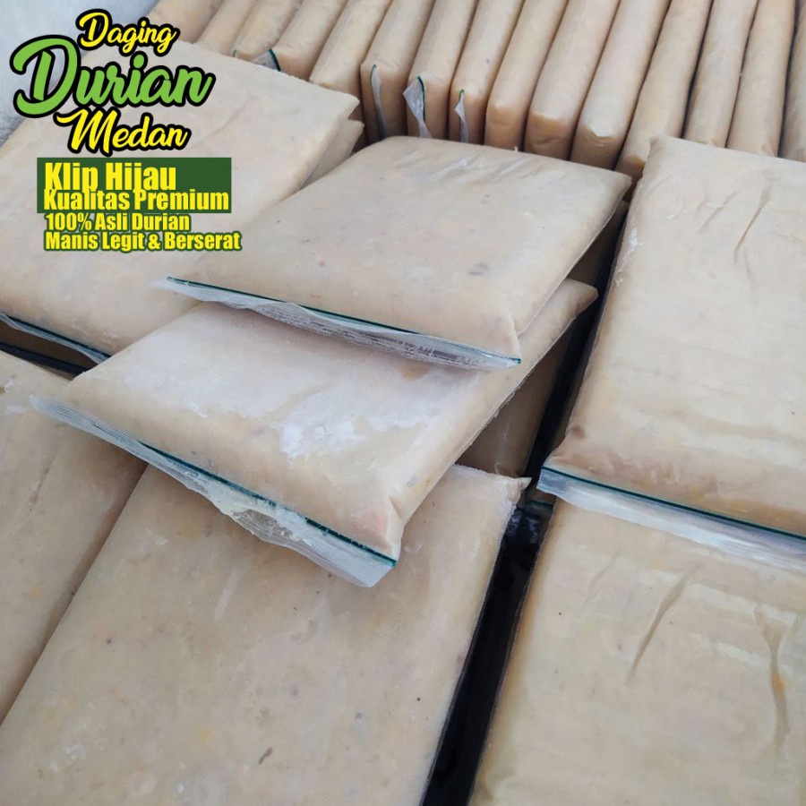

Daging Durian Medan Klip Hijau Kualitas Premium