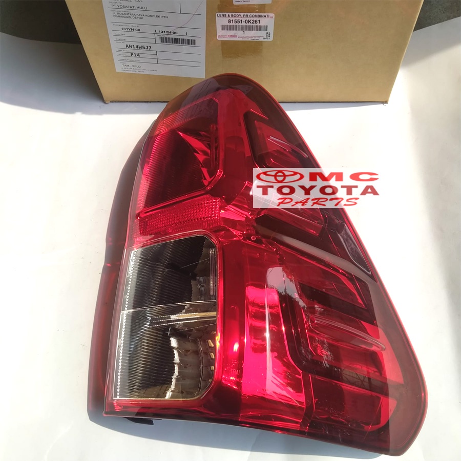 Lampu Stop Lamp Belakang Kanan Toyota Hilux New 81551-0K261