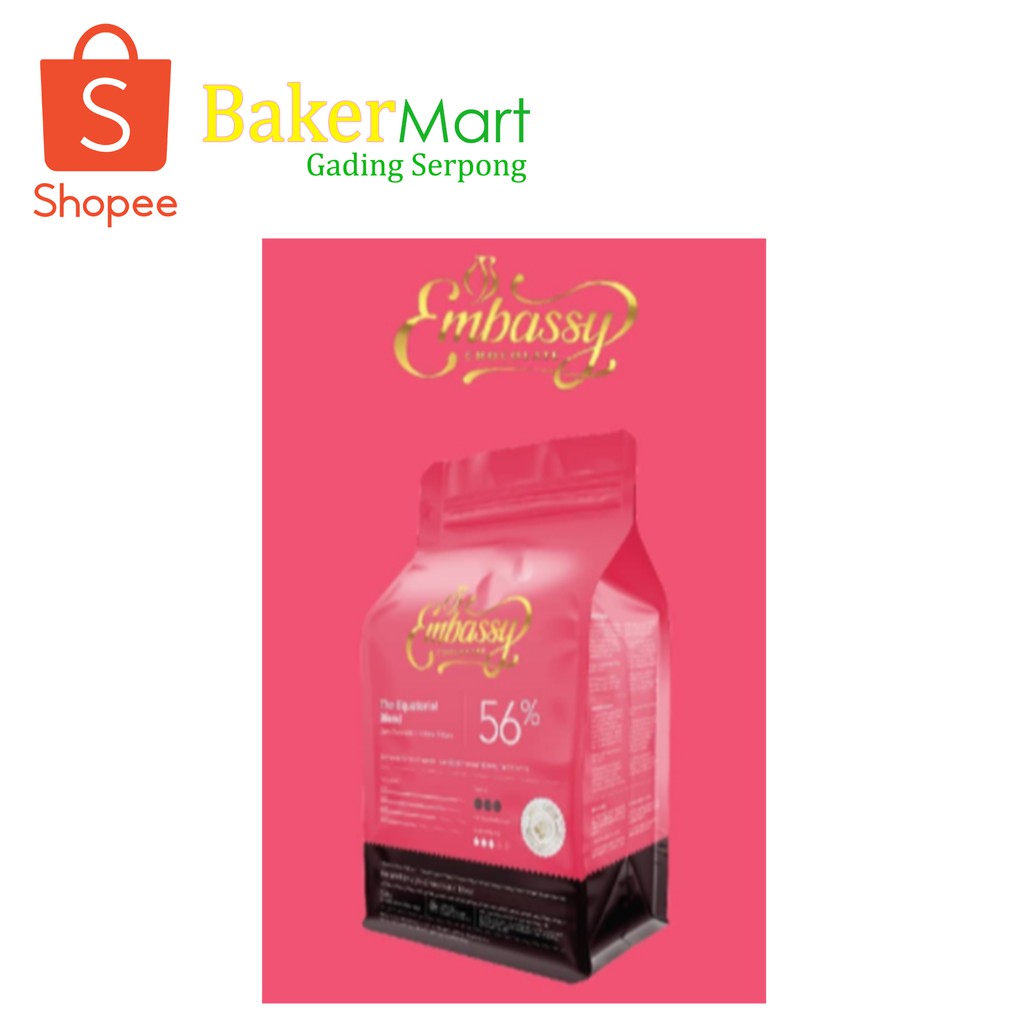 

Tulip Embassy Dark 56% / Coklat Kancing 200gr